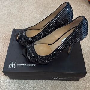 INC International Concepts Studded Womens Heel Shoes